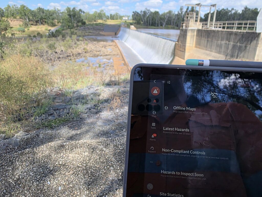 Offline Hazard Mapping in the Bowen Basin: When Reception Fails, Safety Shouldn’t